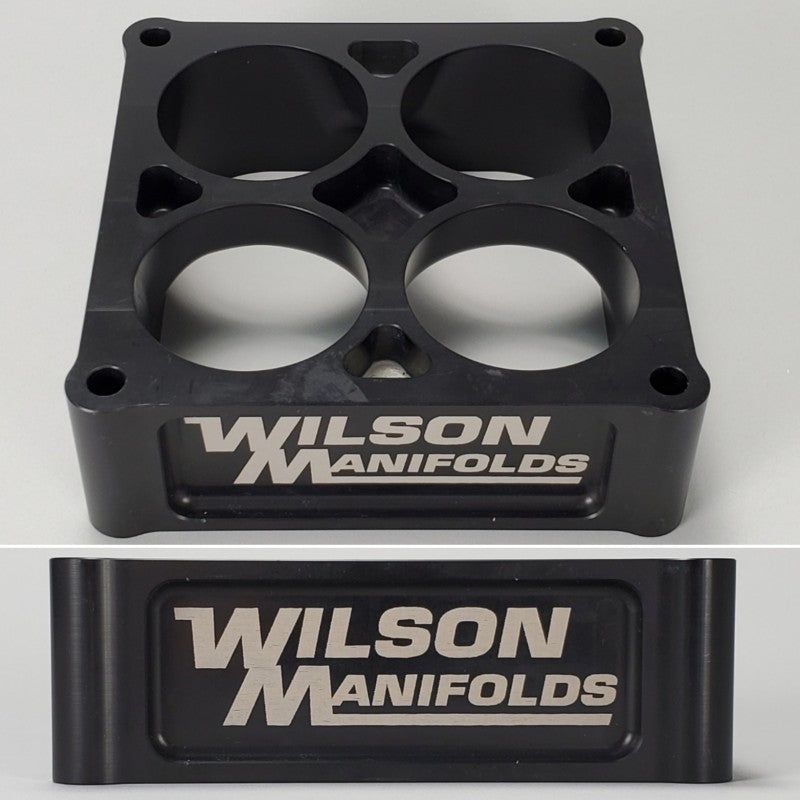 Carburetor Spacer 4150 / 2.00 4-Hole Tapered – Wilson Manifolds