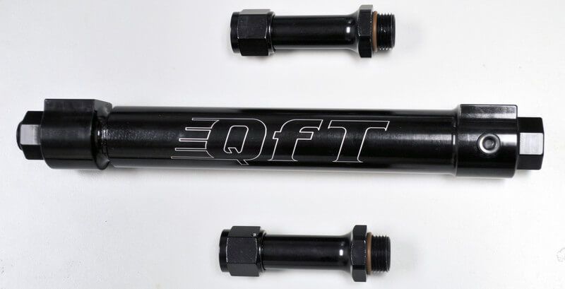 Quick Fuel 34-600BKQFT Dual Feed Fuel Line #6AN (Black)