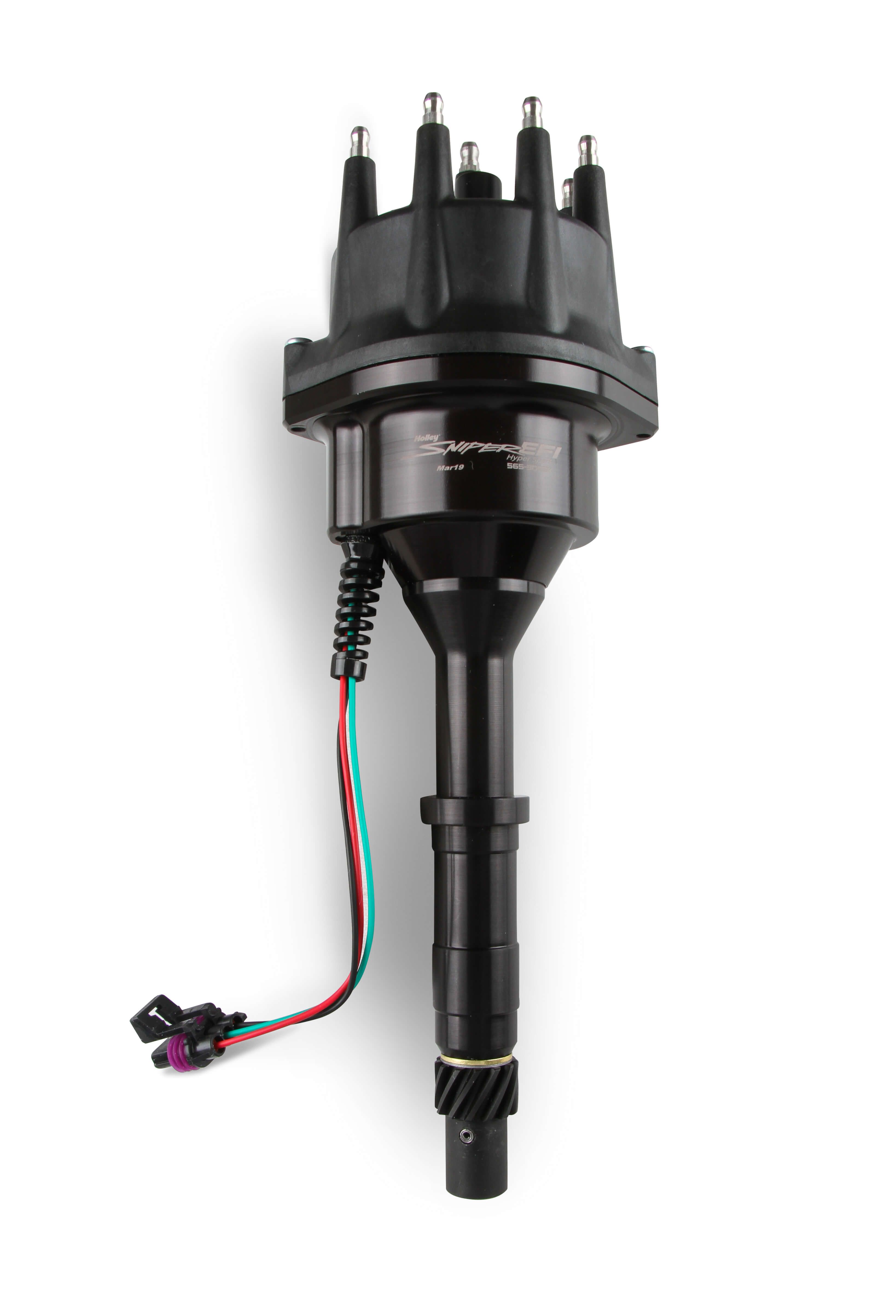 Holley Sniper EFI 565-308BK - HyperSpark Distributor - AMC 290-401