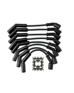 90 Deg Black Ceramic Boots Universal ACCEL 9001CK Spark Plug Wire Set